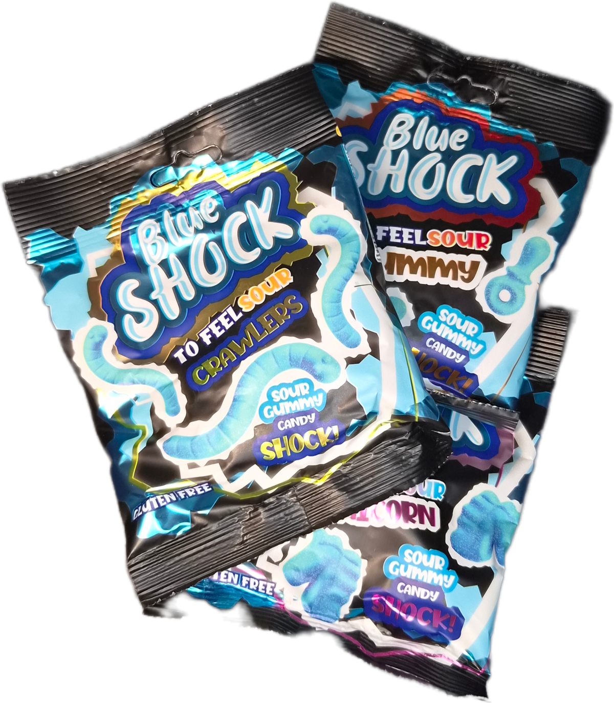 Blue Shock "To Feel Sour" Gummies