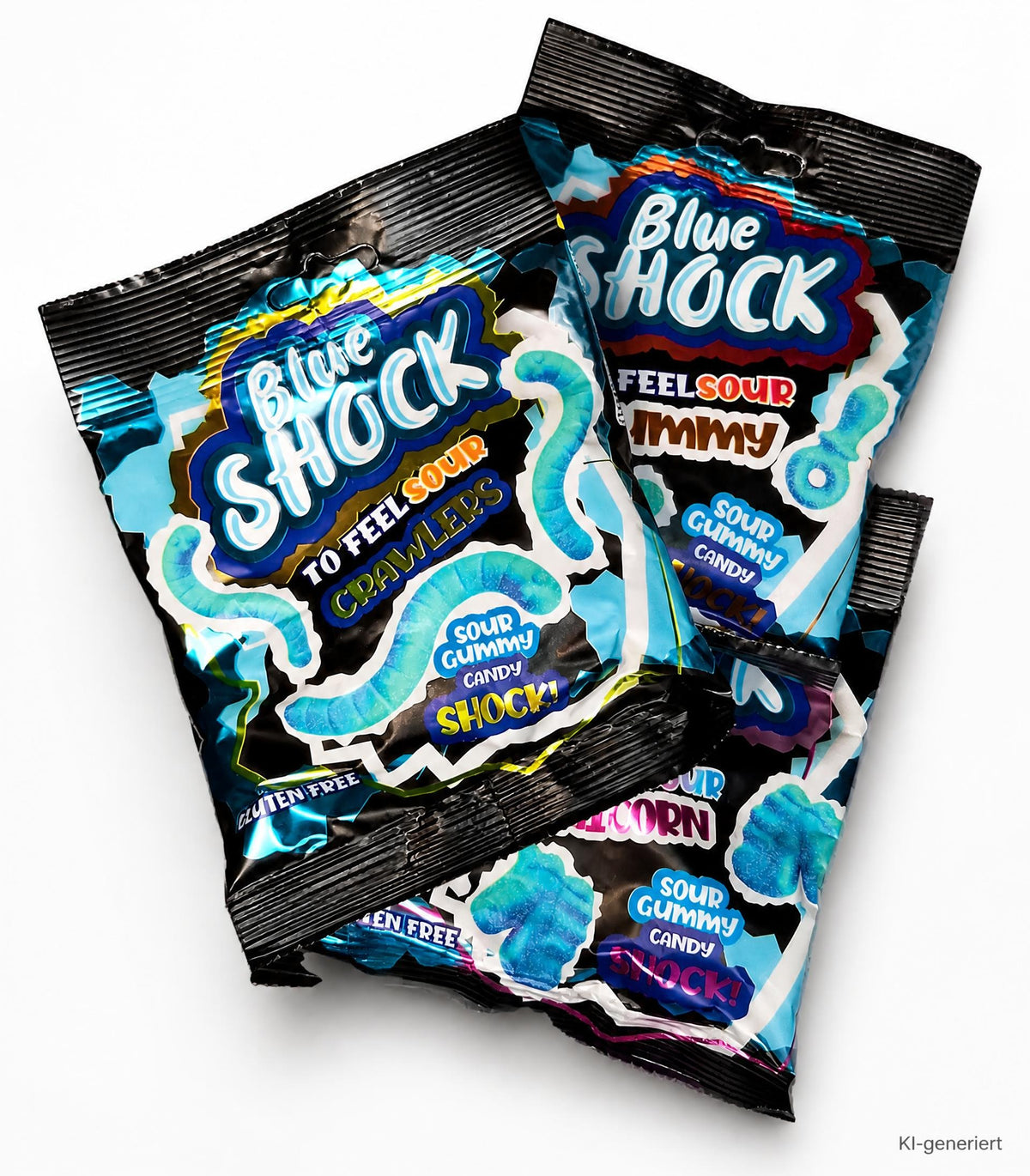 Blue Shock "To Feel Sour" Gummies