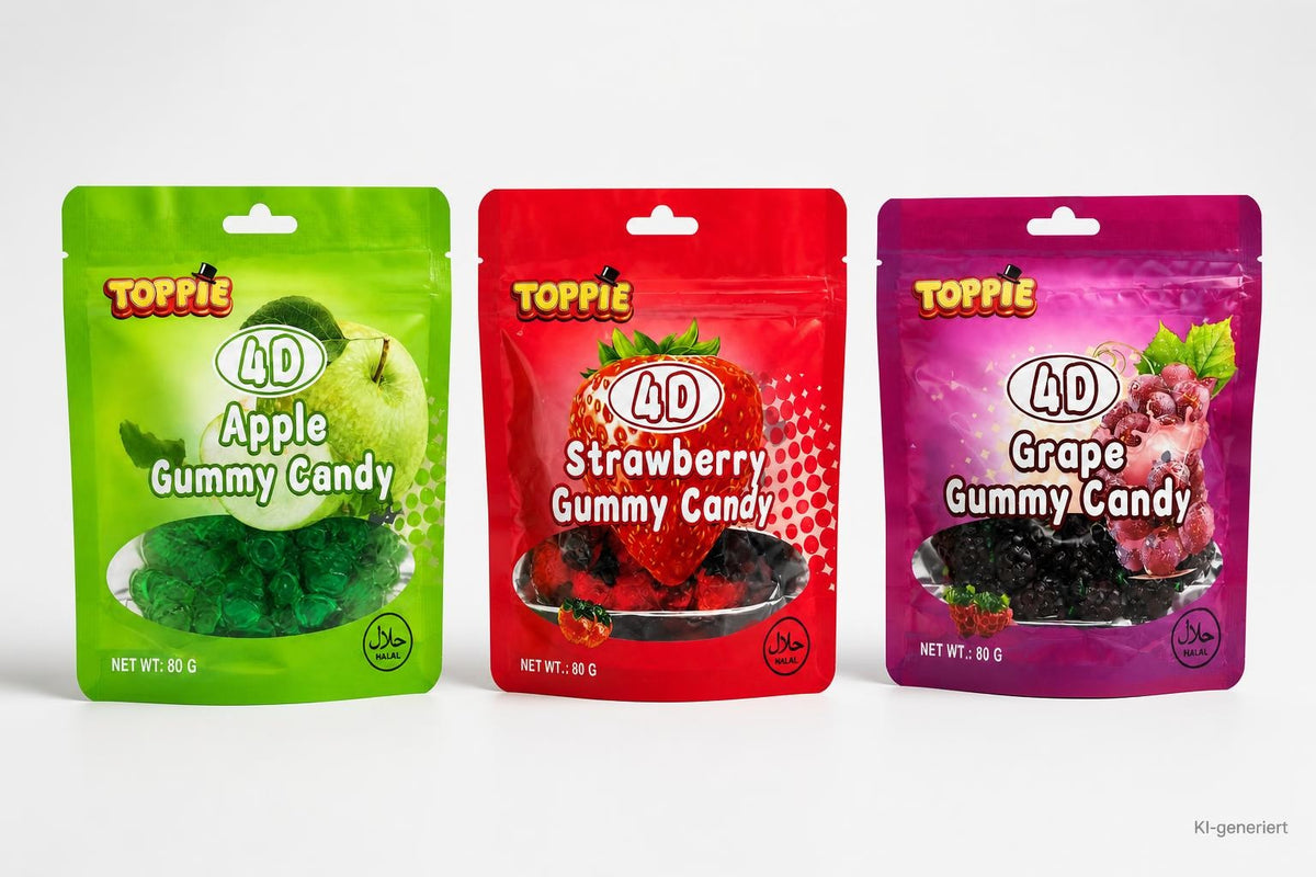 Toppie - 4D Gummy Candy