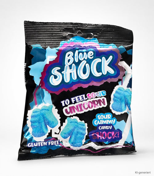 Blue Shock "To Feel Sour" Gummies